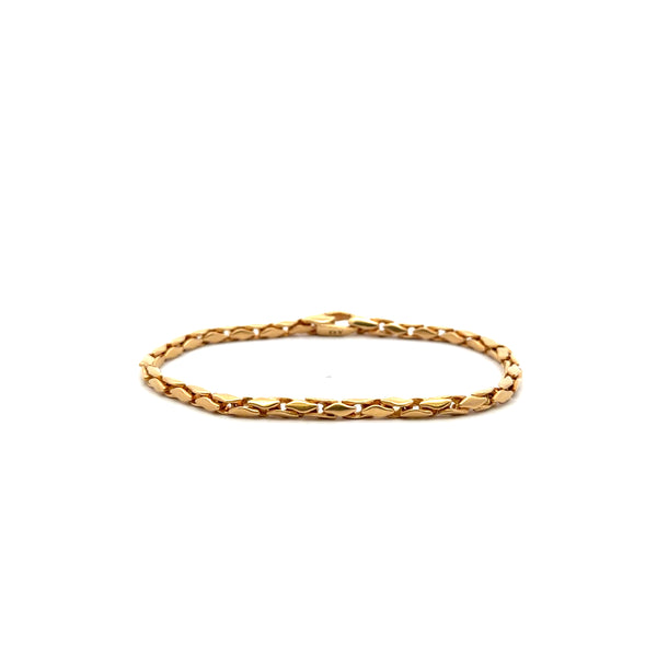 18K Yellow Gold David Yurman Mesh Link Bracelet