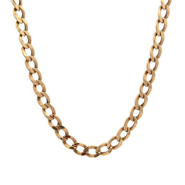 10K Classic-Style Flat Hollow Curb Open Link Chain